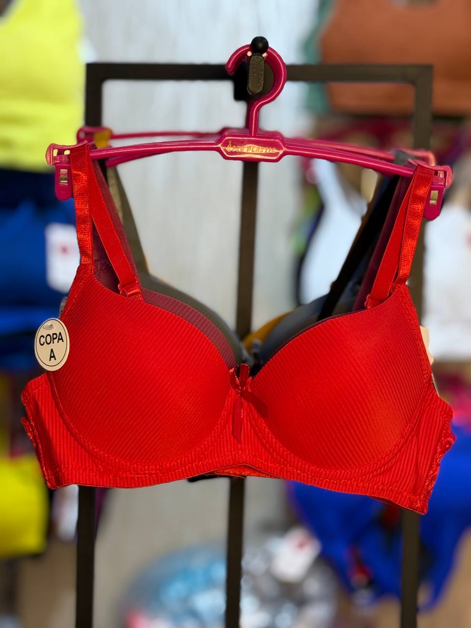 فروش عمده سوتین اسفنجی طرح کبریتی